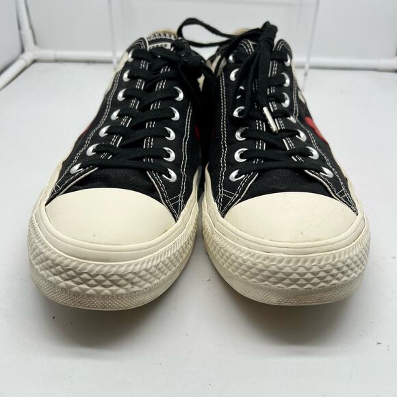 Converse Shoes Mens 13 Chuck Taylor All Star Low Top Deck Of Cards Heart Diamond - Picture 4 of 8